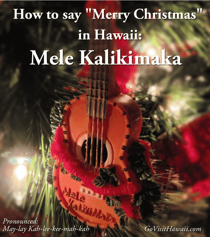 How To Say Merry Christmas In Hawaii Go Visit Hawaii