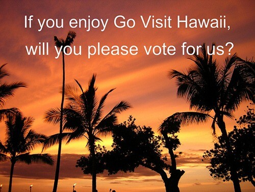 please vote for Go Visit Hawaii