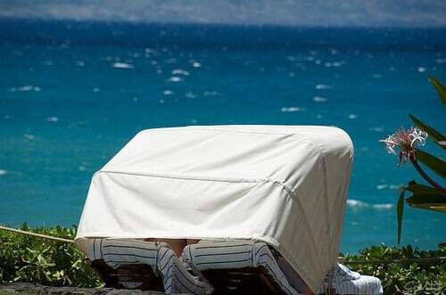 private cabana at dt fleming beach