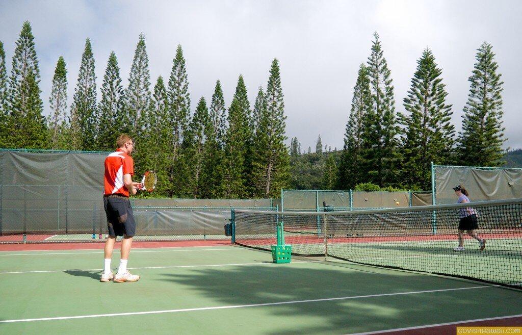 Tennis at Koele