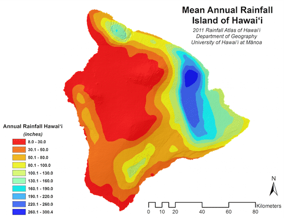 Big Island Rainfall Atlas