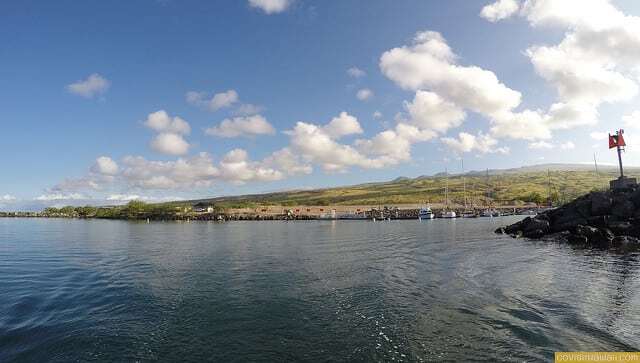 Leaving Kawaihae Small Boat Harbor