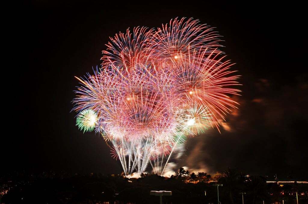 July 4th 2016 Fireworks & Events for Waikiki, Honolulu, Oahu - Go Visit ...