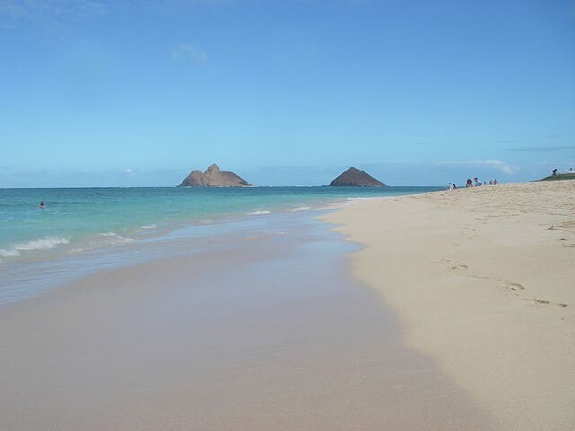 A quick visit to Lanikai Beach will make sure you see one of Hawaii's most beautiful beaches.
