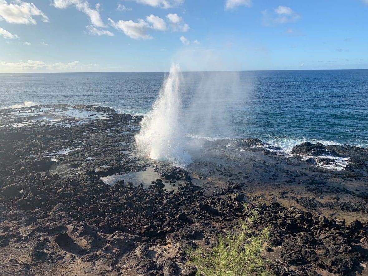 Aloha Friday Photo: Kauai’s Spouting Horn - Discover Hawaii