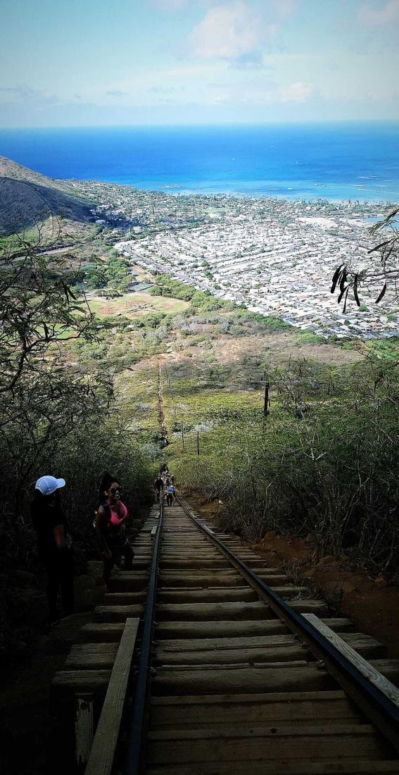 Aloha Friday Photos: Going Down Koko Head - Go Visit Hawaii